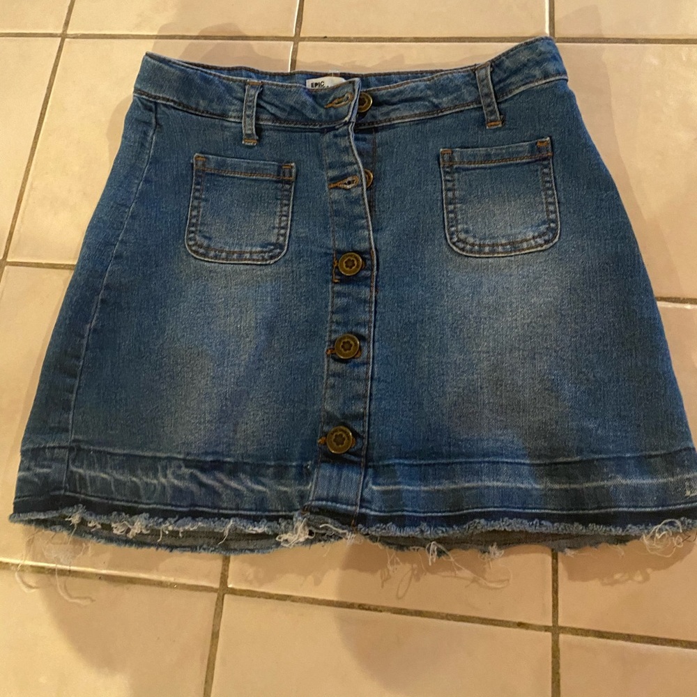 Denim Skirt - Size M